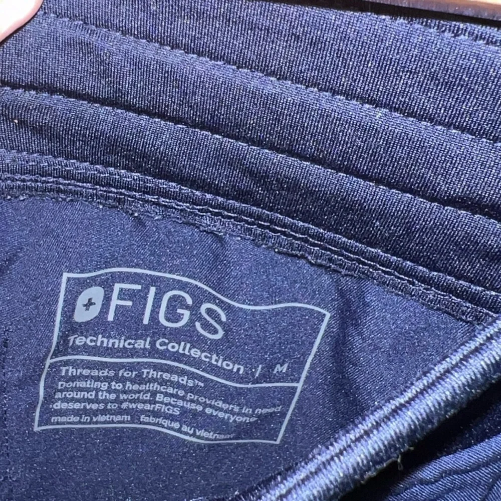 FIGS Technical Collection Medium Blue Jogger Pants